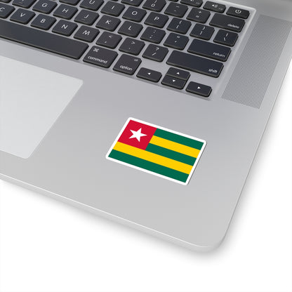 Flag of Togo 3-2 (Togo) STICKER Vinyl Kiss-Cut Decal