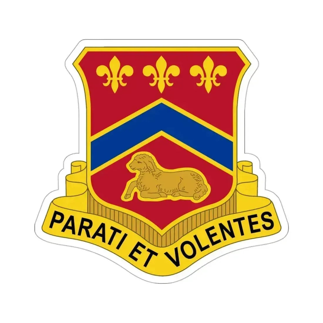 123 Engineer Battalion (U.S. Army) STICKER Vinyl Die-Cut Decal 3 Inch - The Sticker Space