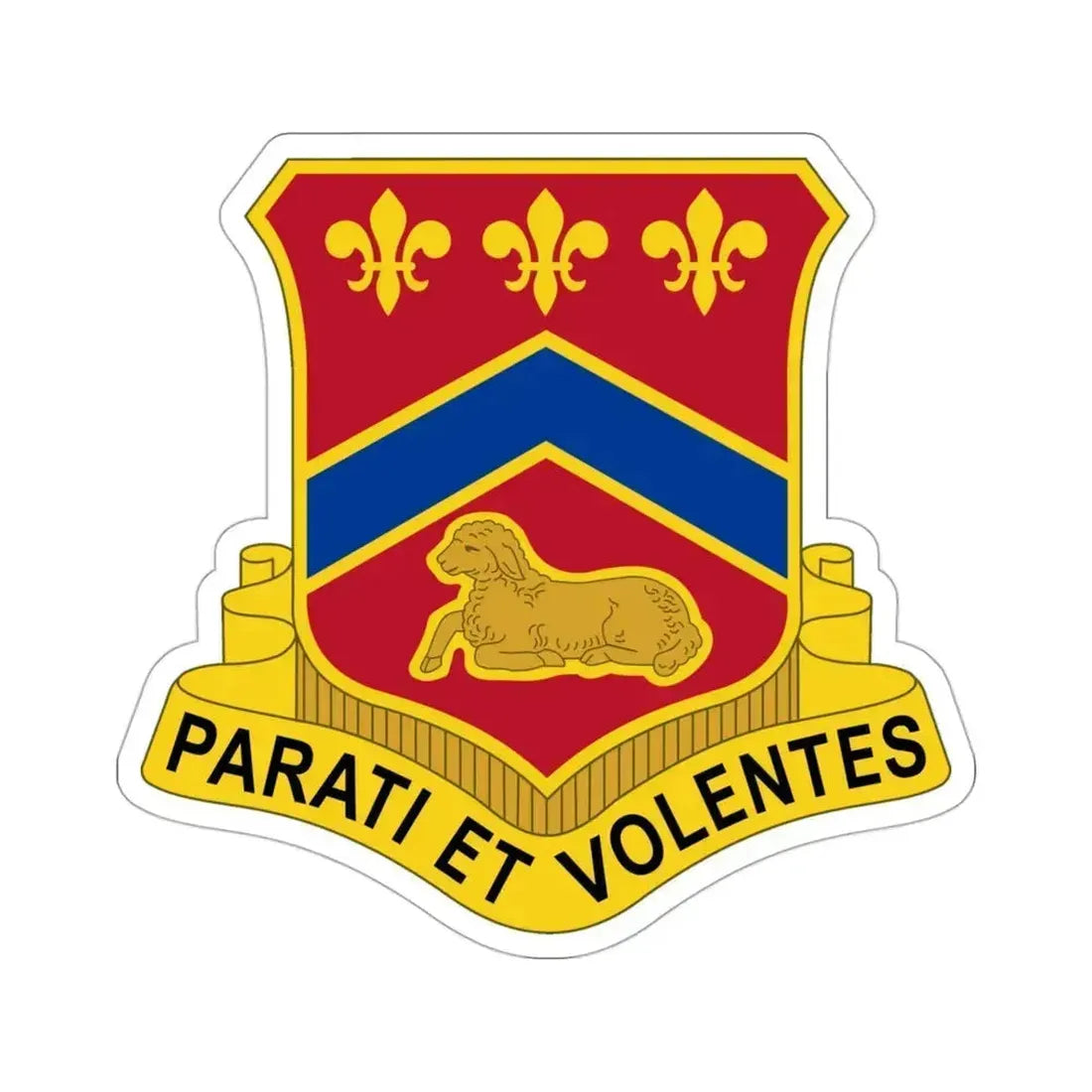 123 Engineer Battalion (U.S. Army) STICKER Vinyl Die-Cut Decal 3 Inch - The Sticker Space