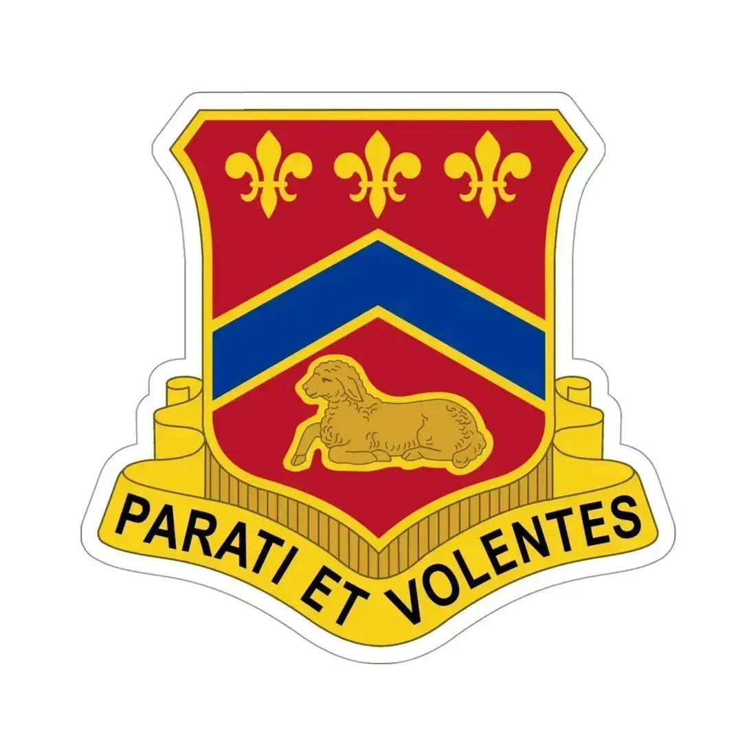 123 Engineer Battalion (U.S. Army) STICKER Vinyl Die-Cut Decal 4 Inch - The Sticker Space