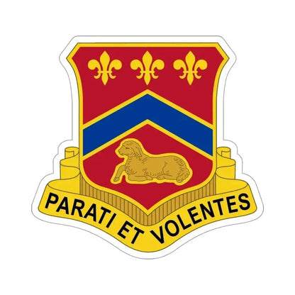 123 Engineer Battalion (U.S. Army) STICKER Vinyl Die-Cut Decal 4 Inch - The Sticker Space