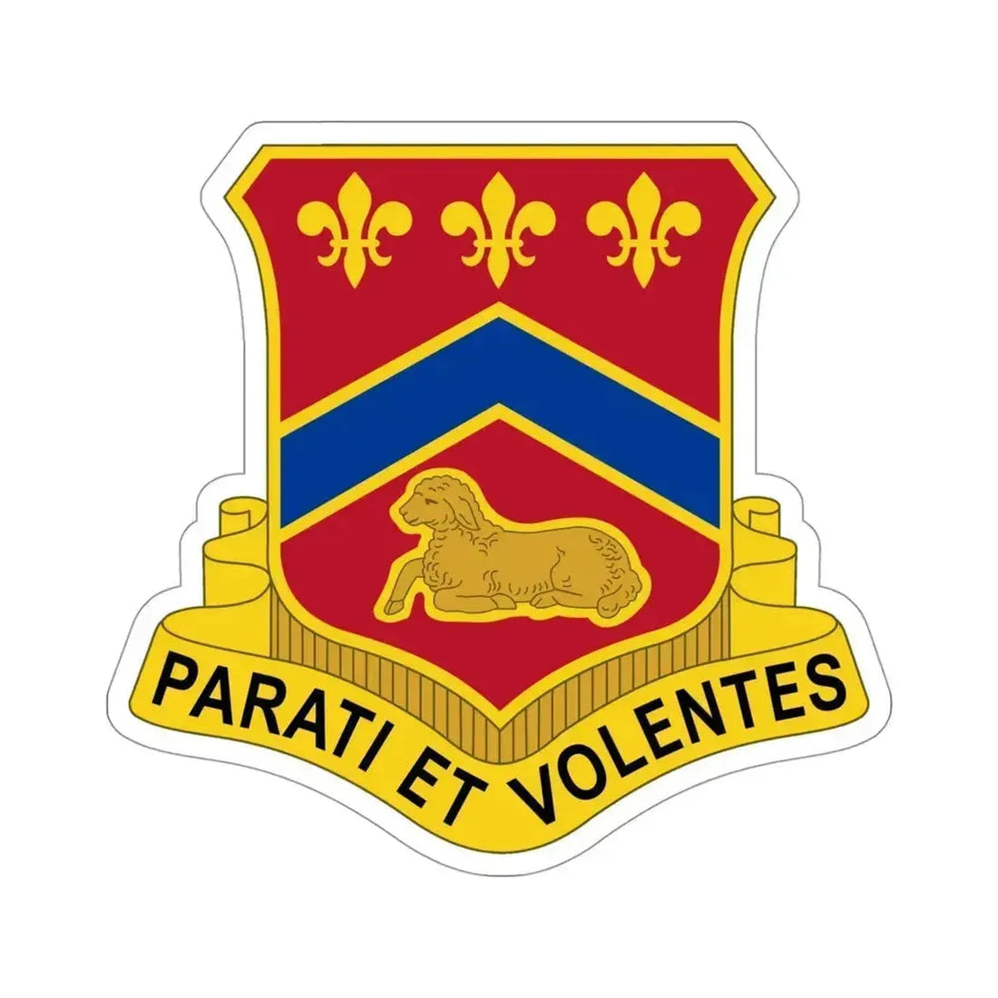 123 Engineer Battalion (U.S. Army) STICKER Vinyl Die-Cut Decal 4 Inch - The Sticker Space