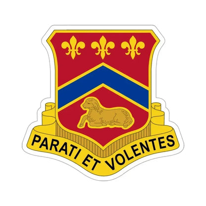 123 Engineer Battalion (U.S. Army) STICKER Vinyl Die-Cut Decal 4 Inch - The Sticker Space