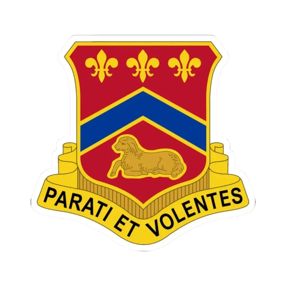 123 Engineer Battalion (U.S. Army) STICKER Vinyl Kiss-Cut Decal 2 Inch White - The Sticker Space