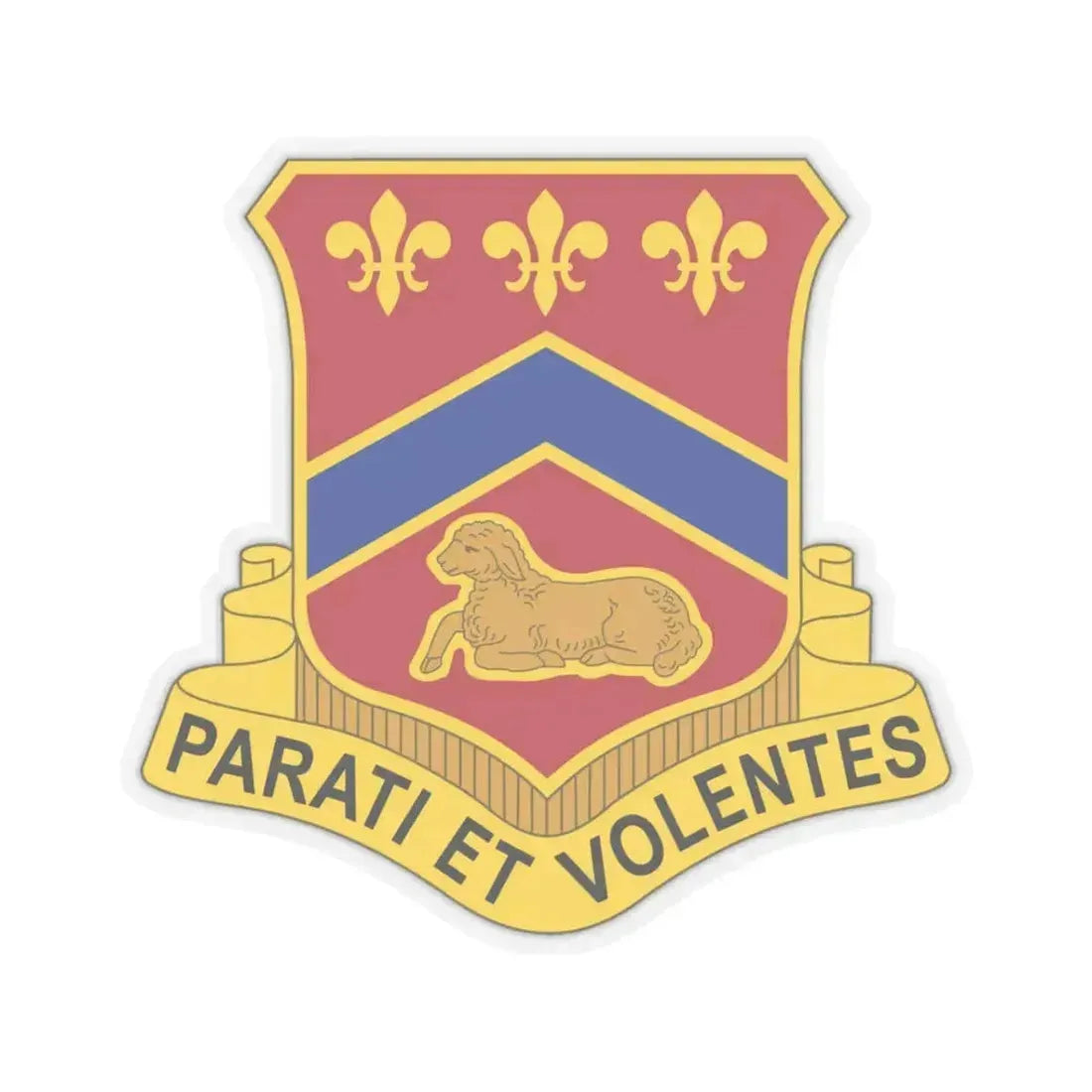 123 Engineer Battalion (U.S. Army) STICKER Vinyl Kiss-Cut Decal 3 Inch Transparent - The Sticker Space