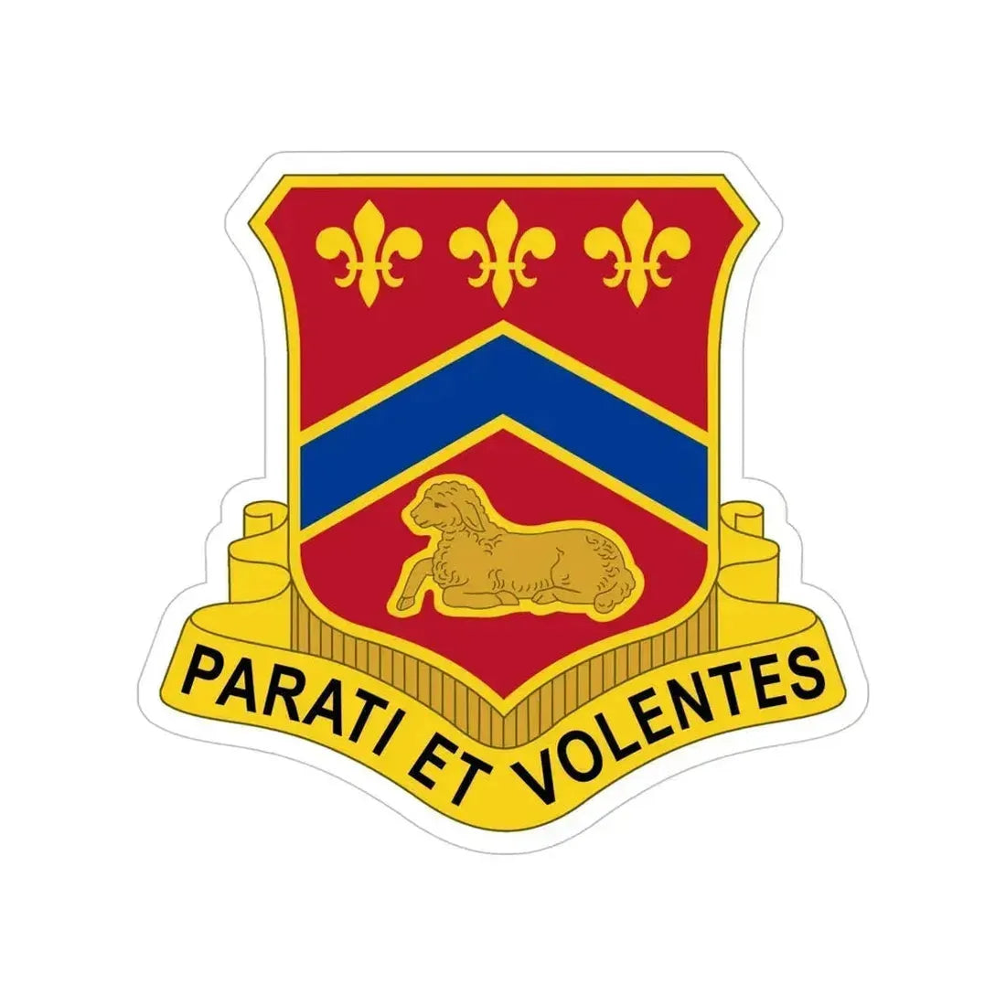 123 Engineer Battalion (U.S. Army) Transparent STICKER Die-Cut Vinyl Decal - The Sticker Space