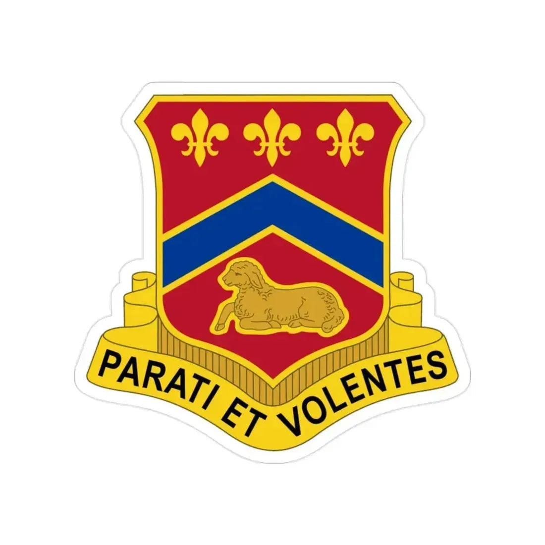 123 Engineer Battalion (U.S. Army) Transparent STICKER Die-Cut Vinyl Decal - The Sticker Space