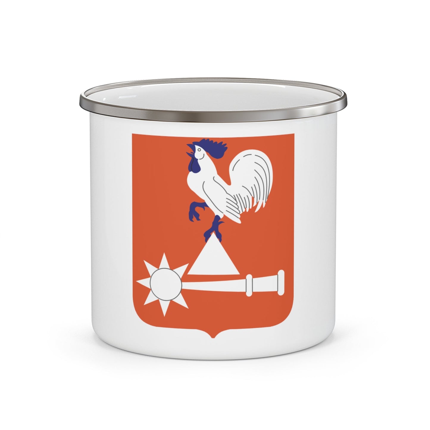 123 Signal Battalion 2 (U.S. Army) 12oz Enamel Mug-12oz-The Sticker Space