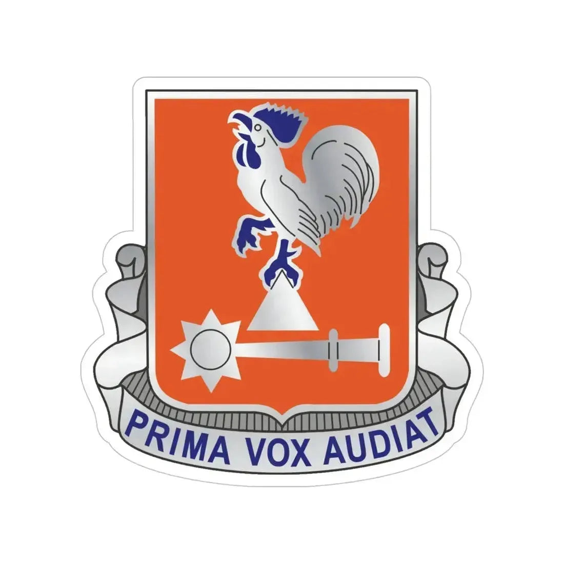 123 Signal Battalion (U.S. Army) Transparent STICKER Die-Cut Vinyl Decal 6 Inch - The Sticker Space