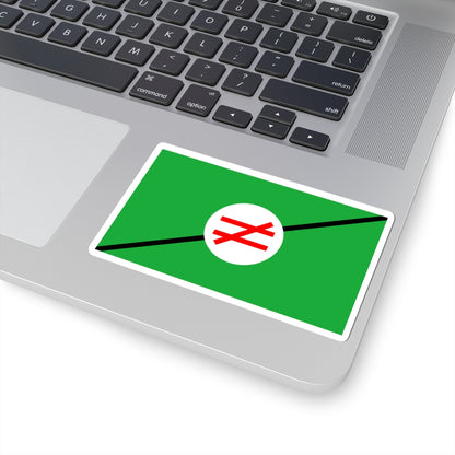 Flag of Pan-Iranist-Party (Iran) STICKER Vinyl Kiss-Cut Decal