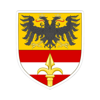 Arms of the Imperial Free City of Trieste (Slovenia) (Coat of Arms) STICKER Vinyl Kiss-Cut Decal
