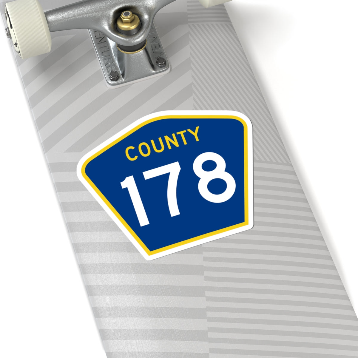 County 178 MN (Minnesota) (Road Sign) STICKER Vinyl Kiss-Cut Decal