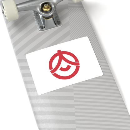 Flag of Onjuku Chiba (Japan) STICKER Vinyl Kiss-Cut Decal