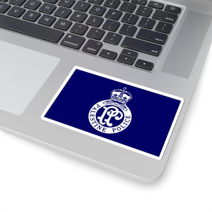 Flag of the British Mandate Police (Israel) STICKER Vinyl Kiss-Cut Decal