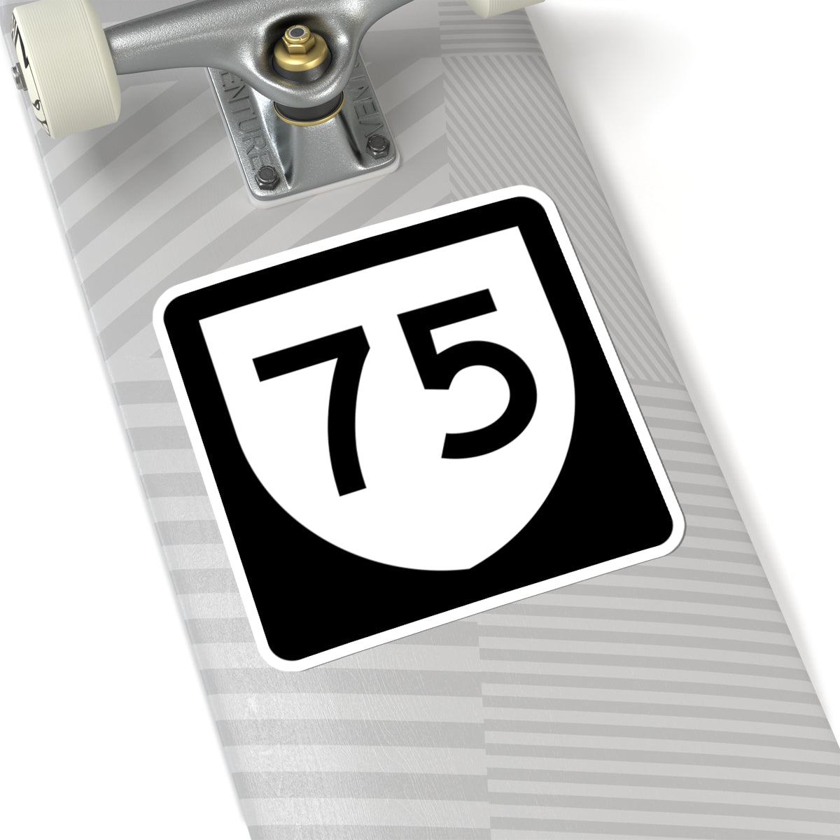 PR urban primary 75 (Puerto Rico) (Road Sign) STICKER Vinyl Kiss-Cut Decal