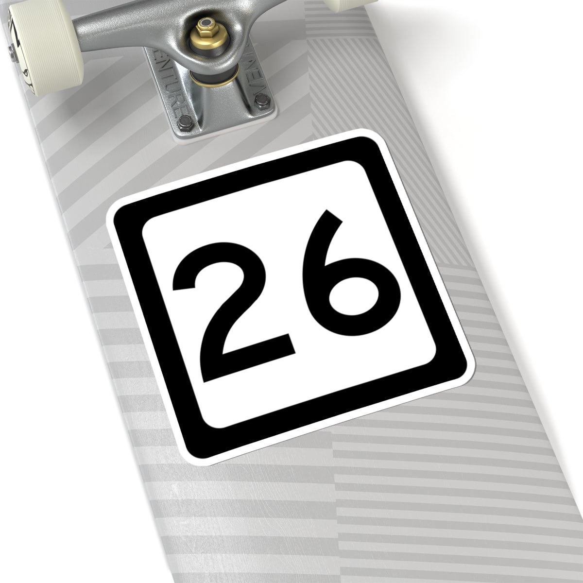 WV-26 (Virginia) (Road Sign) STICKER Vinyl Kiss-Cut Decal