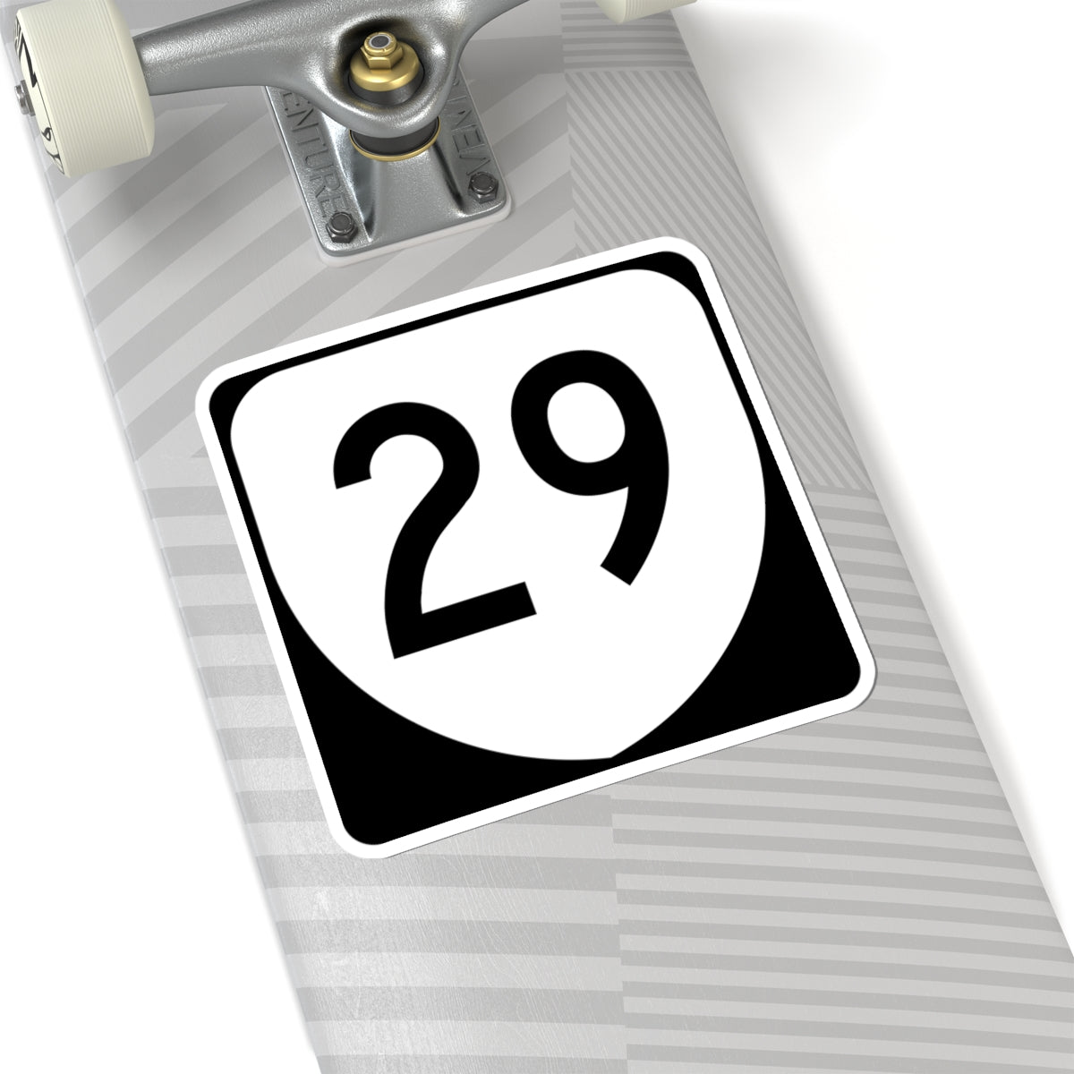 Virginia 29 (Virginia) (Road Sign) STICKER Vinyl Kiss-Cut Decal