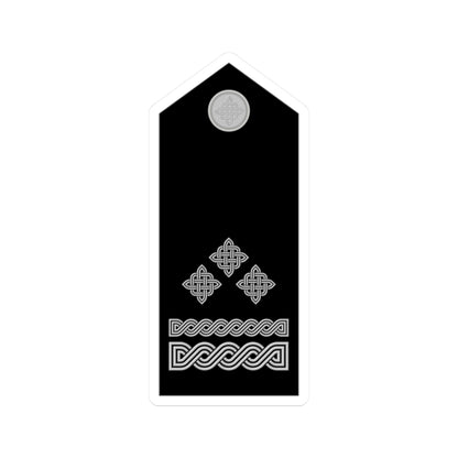 Naramenica svečane odore brigadira HRZ i PZO (Croatia) (Military Rank) STICKER Vinyl Kiss-Cut Decal