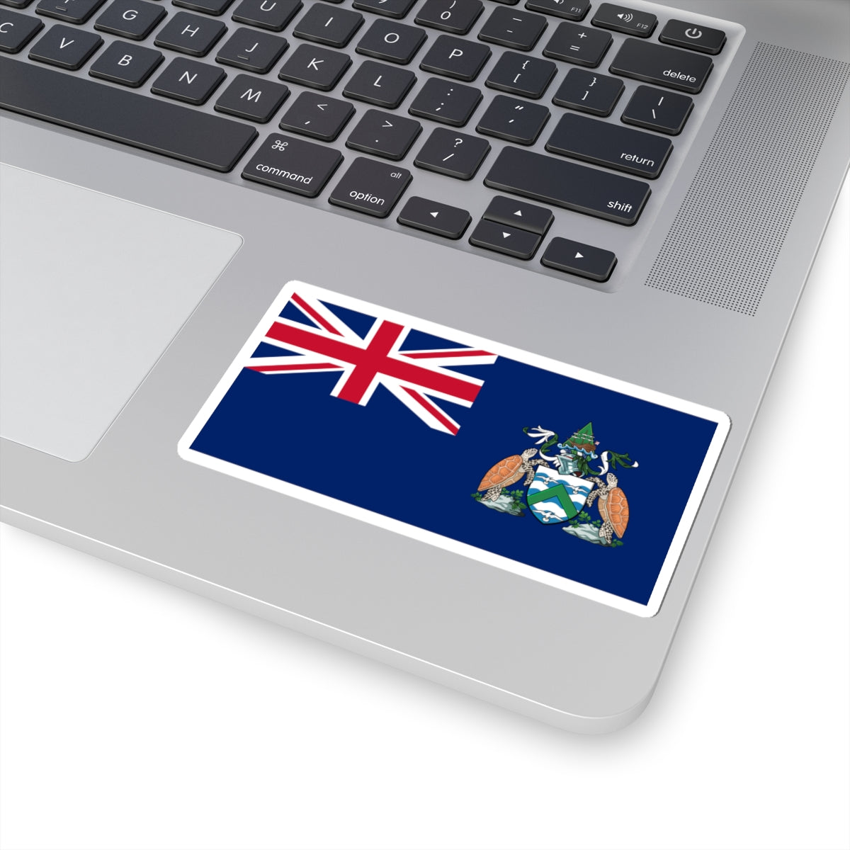 Flag of Ascension Island (United Kingdom) STICKER Vinyl Kiss-Cut Decal