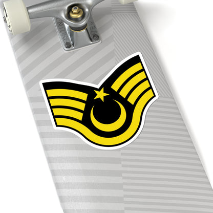 Army TUR OR 07a (Turkey) (Military Rank) STICKER Vinyl Kiss-Cut Decal