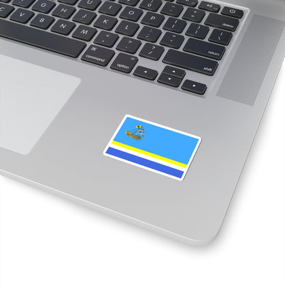 Flag of Kostroma Kostroma Oblast (Russia) STICKER Vinyl Kiss-Cut Decal