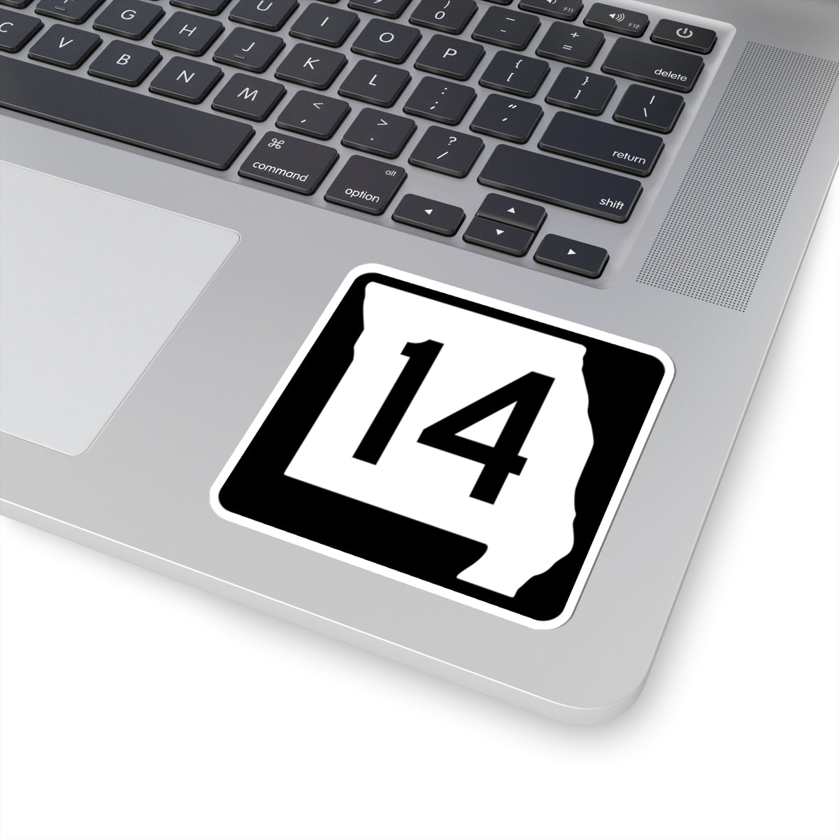 MO-14 (Missouri) (Road Sign) STICKER Vinyl Kiss-Cut Decal