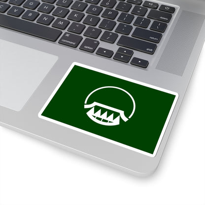 Flag of Kusu Oita (Japan) STICKER Vinyl Kiss-Cut Decal