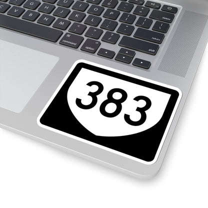 PR urban primary 383 (Puerto Rico) (Road Sign) STICKER Vinyl Kiss-Cut Decal
