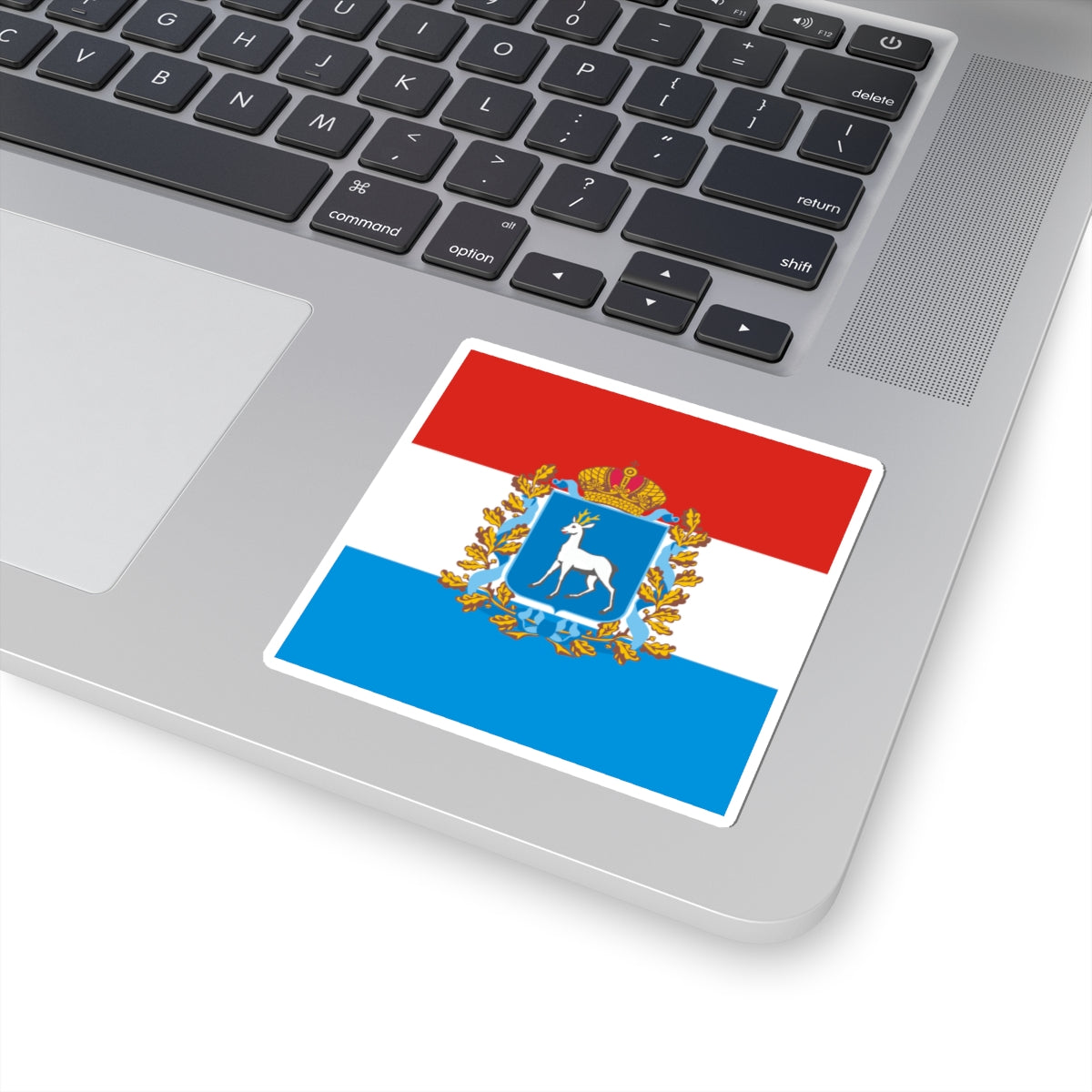 Standard of the Governor of Samara Oblast (Russia) STICKER Vinyl Kiss-Cut Decal