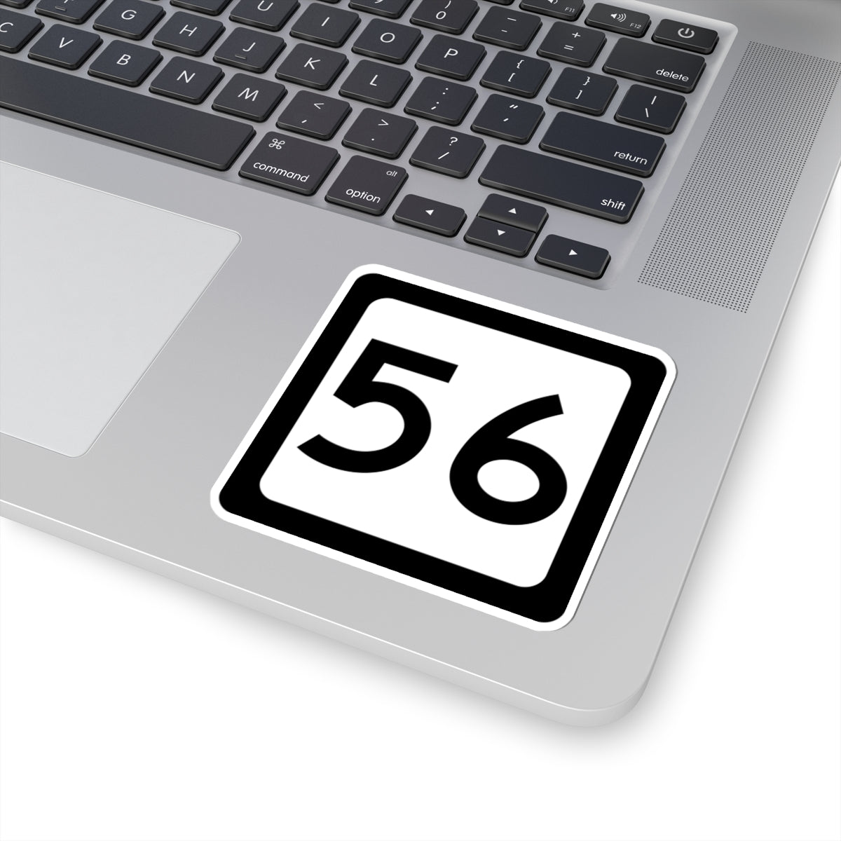 WV-56 (Virginia) (Road Sign) STICKER Vinyl Kiss-Cut Decal