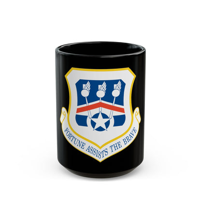 123d Airlift Wing (U.S. Air Force) Black Coffee Mug-15oz-The Sticker Space