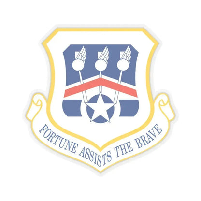 123d Airlift Wing (U.S. Air Force) STICKER Vinyl Kiss-Cut Decal 4 Inch Transparent - The Sticker Space