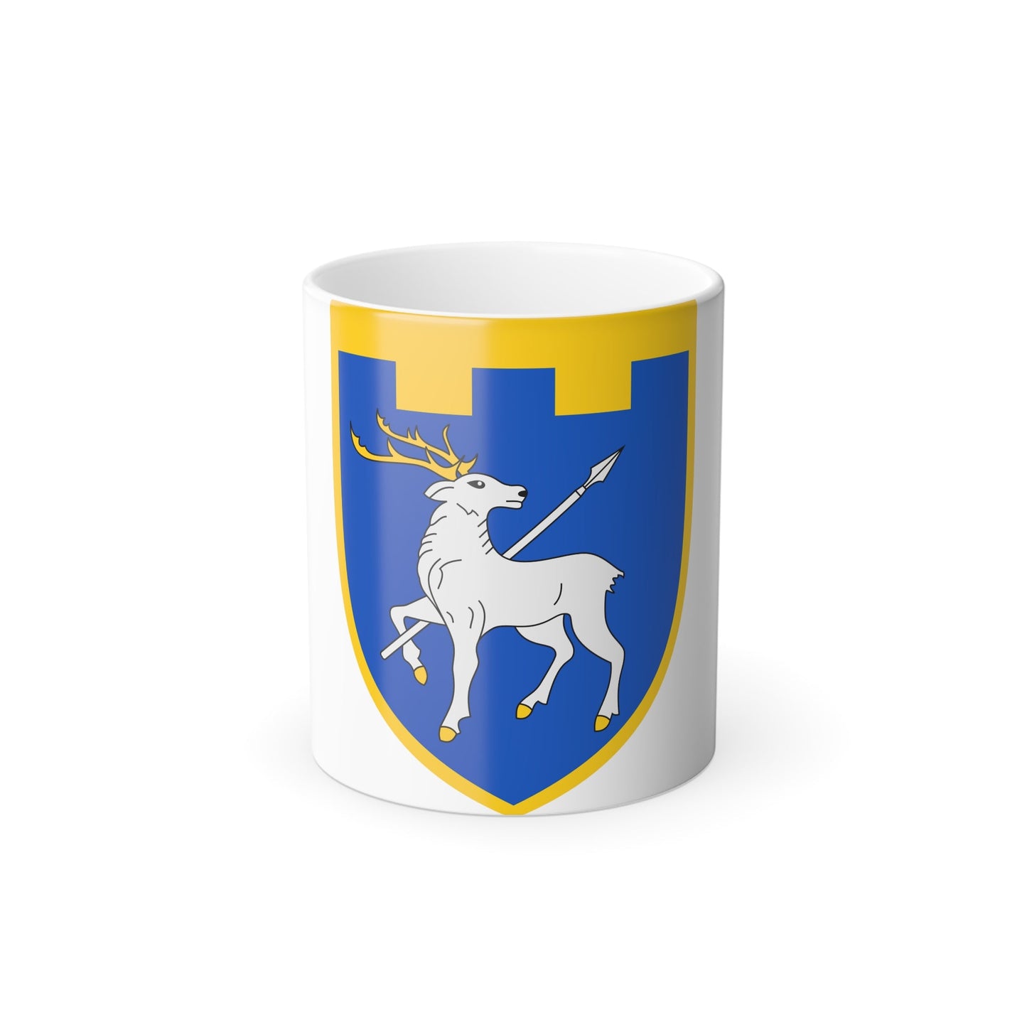 123rd Detached Territorial Defense Brigade (Ukraine) Color Changing Mug 11oz-11oz-The Sticker Space