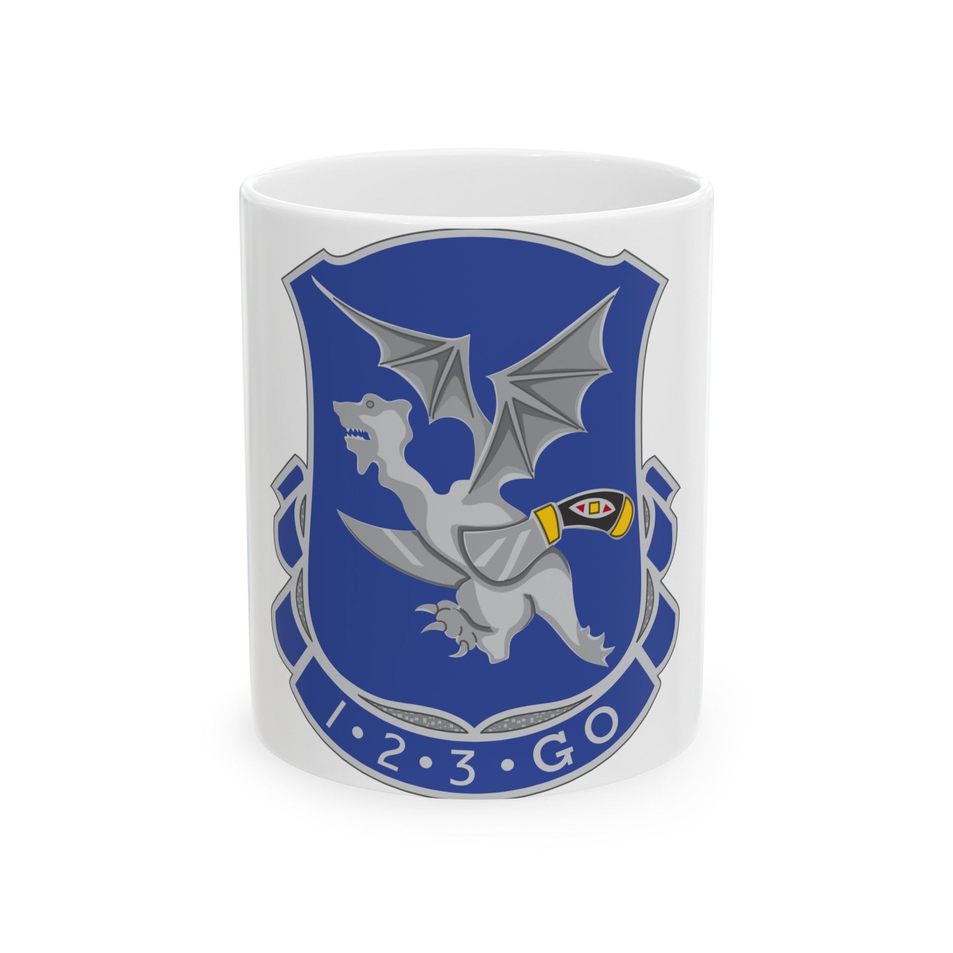 123rd Infantry Regiment (U.S. Army) White Coffee Mug-11oz-The Sticker Space