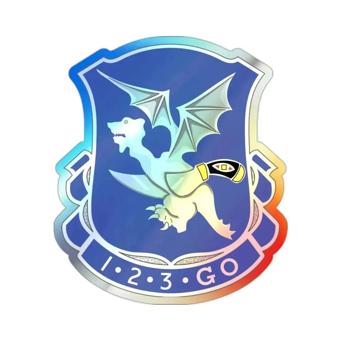 123rd Infantry Regiment (U.S. Army) Holographic STICKER Die-Cut Vinyl Decal - The Sticker Space