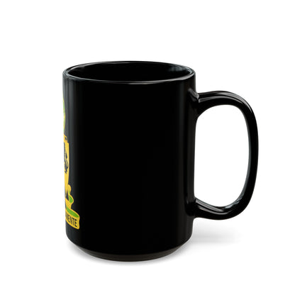 124 Cavalry Regiment (U.S. Army) Black Coffee Mug-The Sticker Space