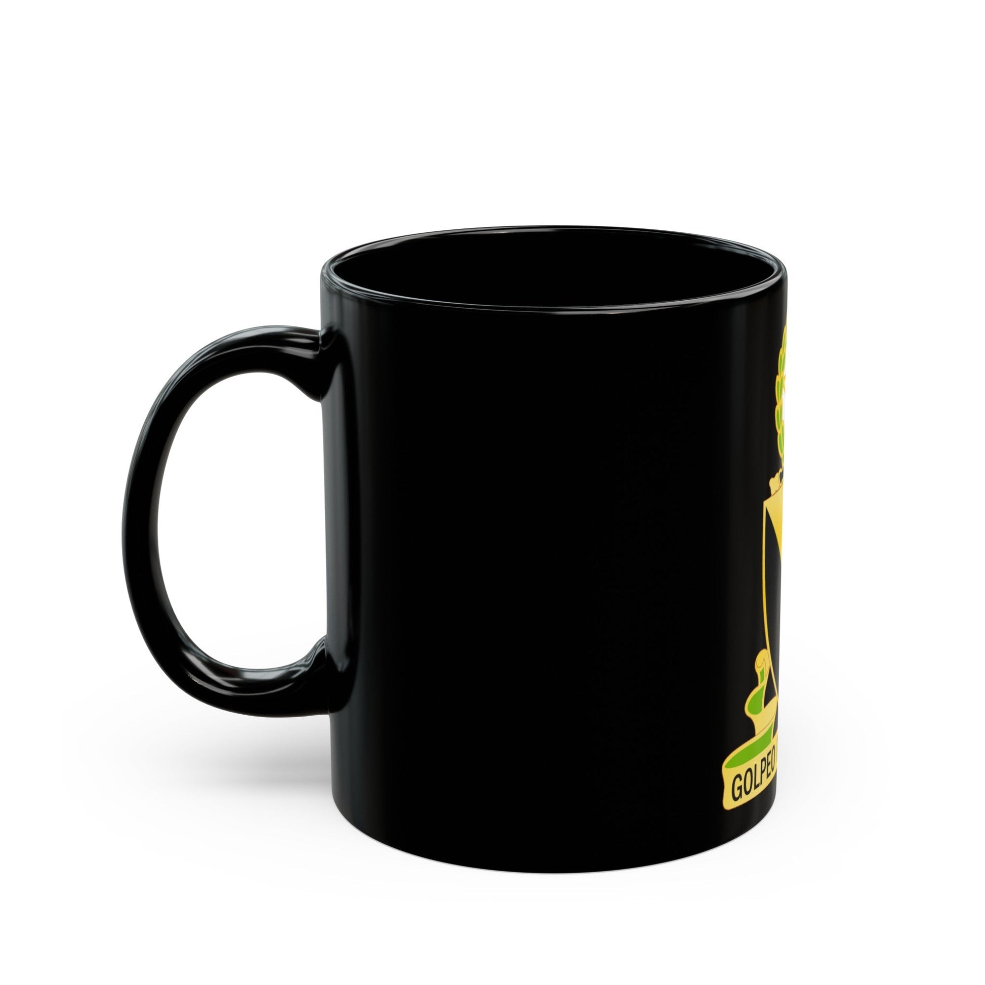 124 Cavalry Regiment (U.S. Army) Black Coffee Mug-The Sticker Space