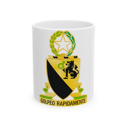 124 Cavalry Regiment (U.S. Army) White Coffee Mug-11oz-The Sticker Space