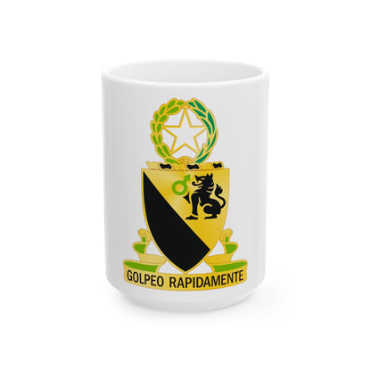 124 Cavalry Regiment (U.S. Army) White Coffee Mug-15oz-The Sticker Space