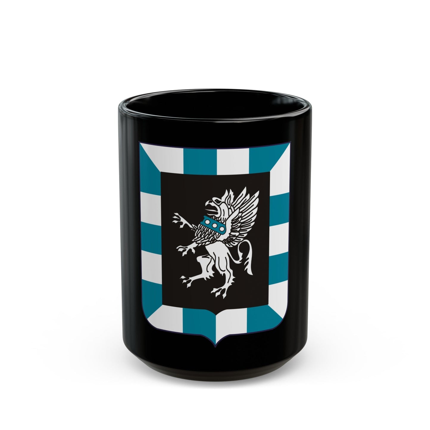 124 Military Intelligence Battalion 2 (U.S. Army) Black Coffee Mug-15oz-The Sticker Space