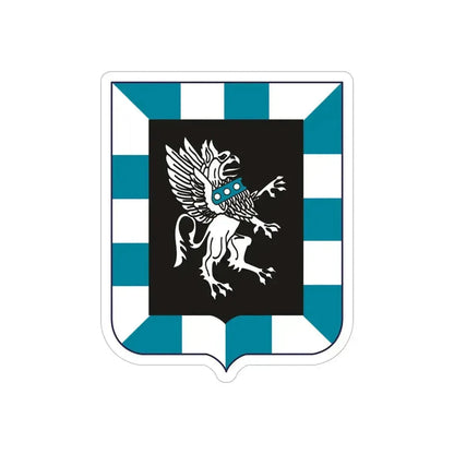 124 Military Intelligence Battalion 2 (U.S. Army) REVERSE PRINT Transparent Die-Cut STICKER - The Sticker Space