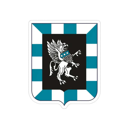 124 Military Intelligence Battalion 2 (U.S. Army) REVERSE PRINT Transparent Die-Cut STICKER - The Sticker Space