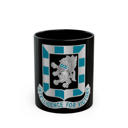 124 Military Intelligence Battalion (U.S. Army) Black Coffee Mug-11oz-The Sticker Space