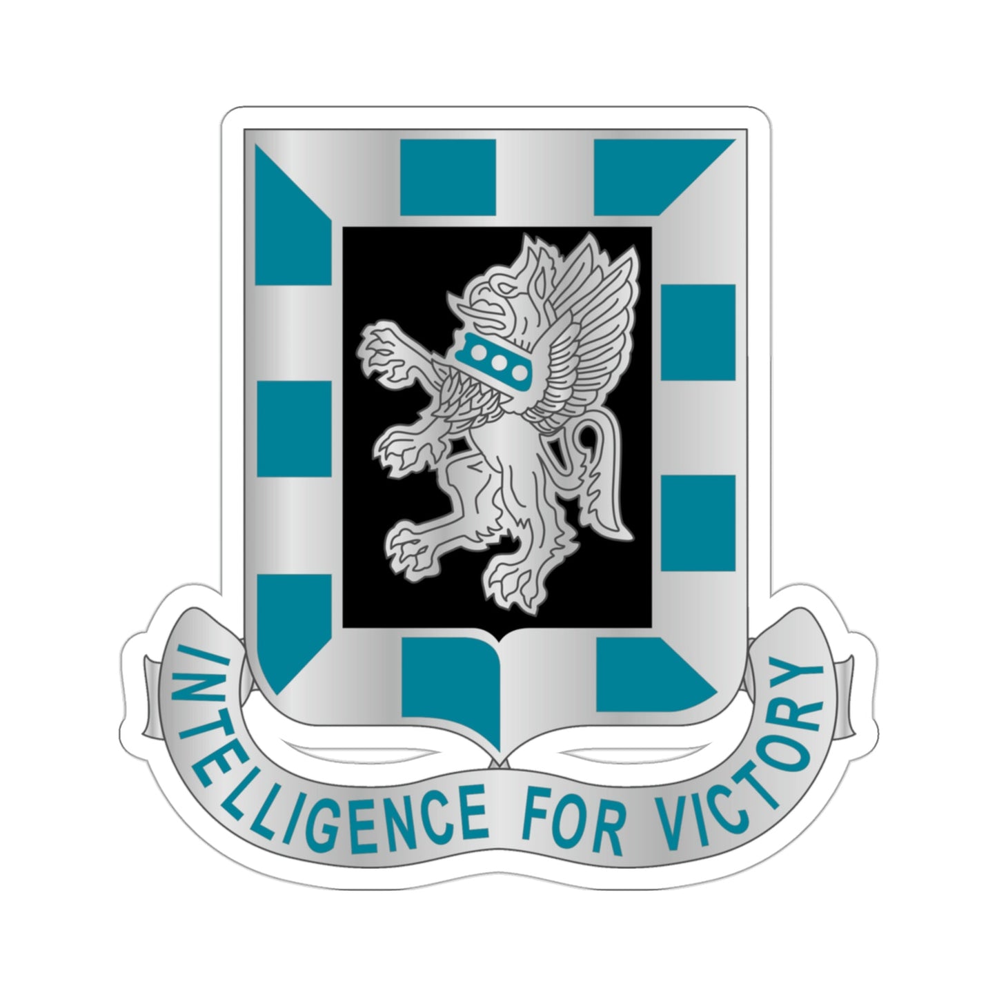 124 Military Intelligence Battalion (U.S. Army) STICKER Vinyl Die-Cut Decal-3 Inch-The Sticker Space