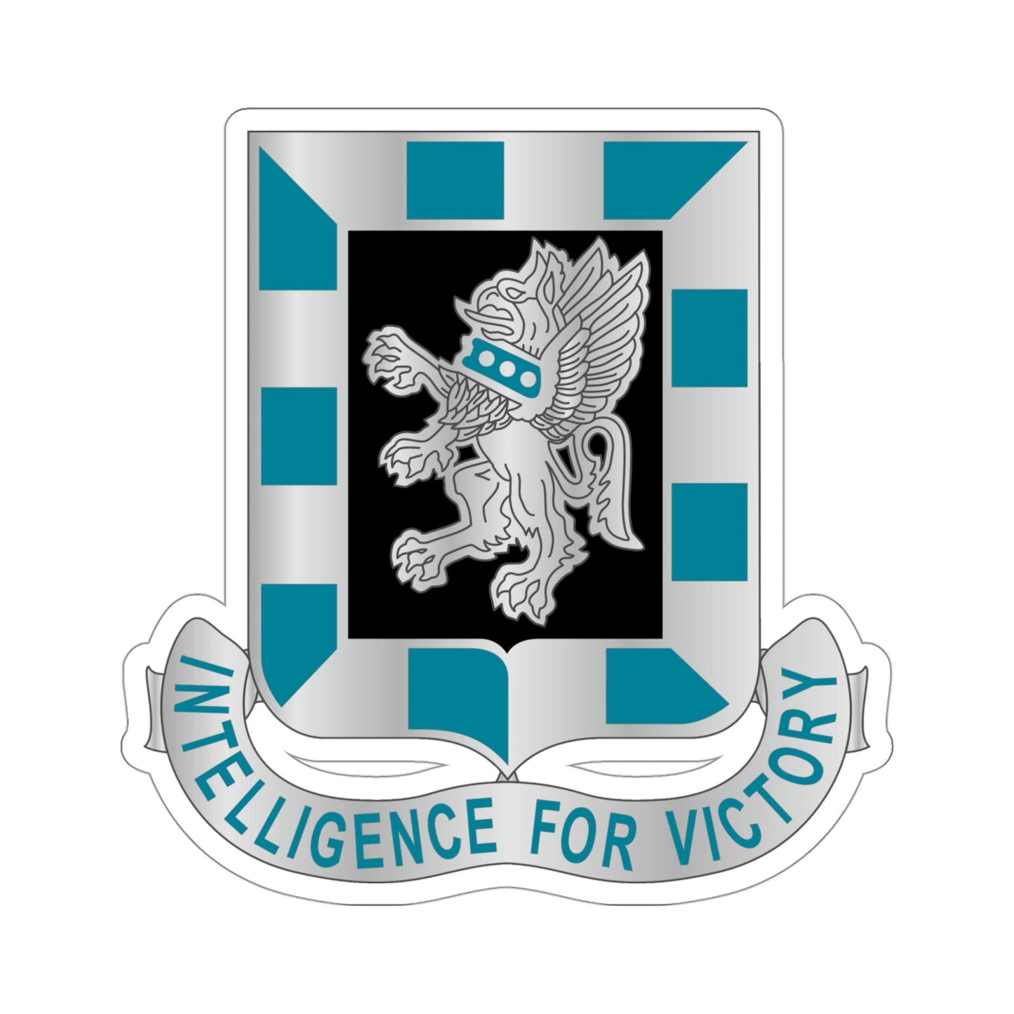 124 Military Intelligence Battalion (U.S. Army) STICKER Vinyl Die-Cut Decal-4 Inch-The Sticker Space