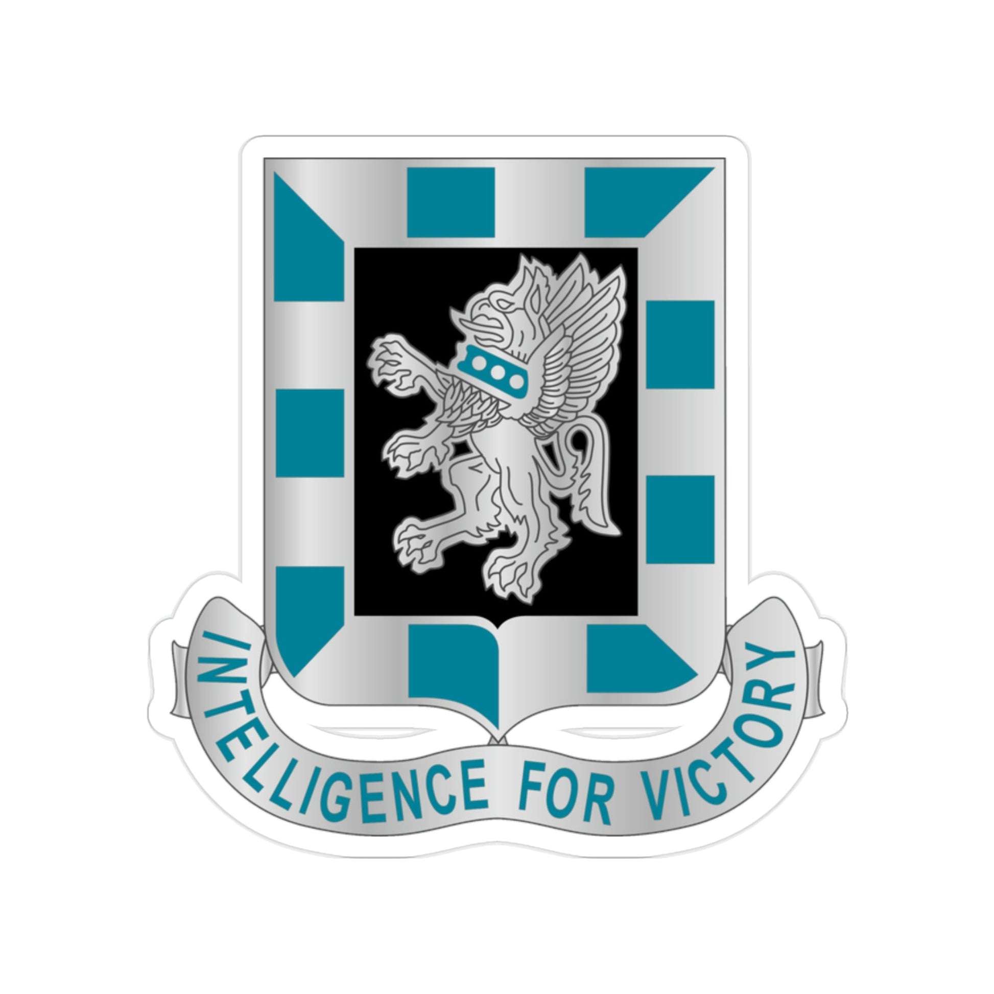 124 Military Intelligence Battalion (U.S. Army) Transparent STICKER Die-Cut Vinyl Decal-2 Inch-The Sticker Space