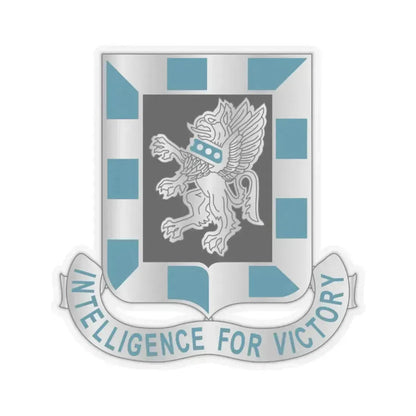 124 Military Intelligence Battalion (U.S. Army) STICKER Vinyl Kiss-Cut Decal 2 Inch Transparent - The Sticker Space