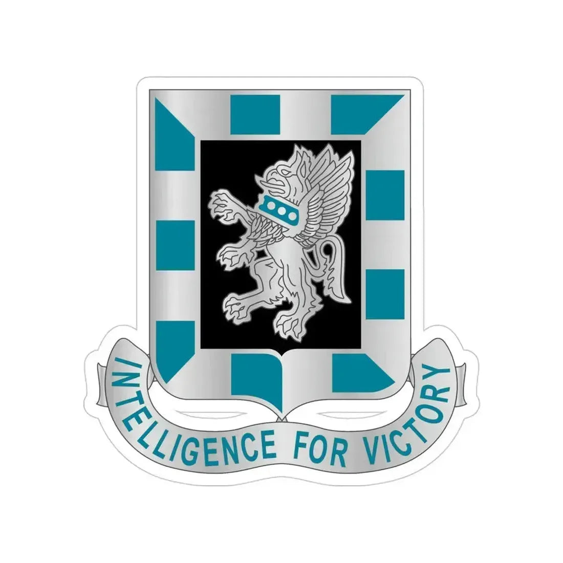 124 Military Intelligence Battalion (U.S. Army) Transparent STICKER Die-Cut Vinyl Decal 5 Inch - The Sticker Space