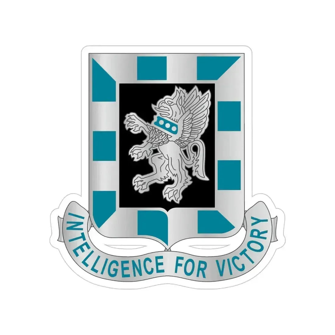 124 Military Intelligence Battalion (U.S. Army) Transparent STICKER Die-Cut Vinyl Decal - The Sticker Space