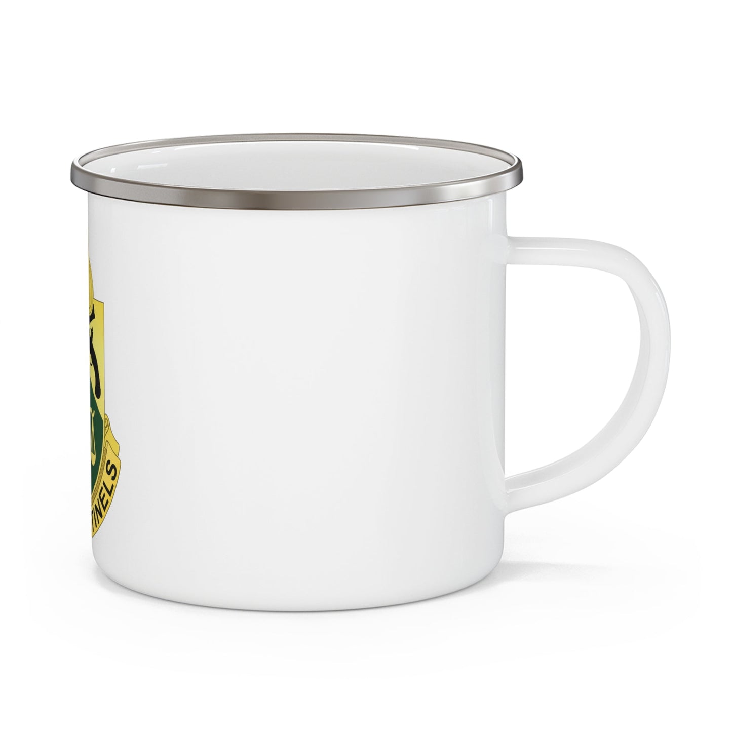 124 Military Police Battalion (U.S. Army) 12oz Enamel Mug-12oz-The Sticker Space